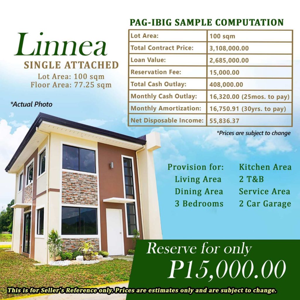 The woodland linnea single attached