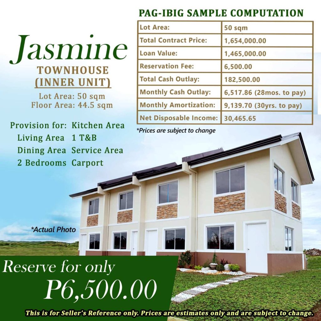 jasmine townhouse inner unit