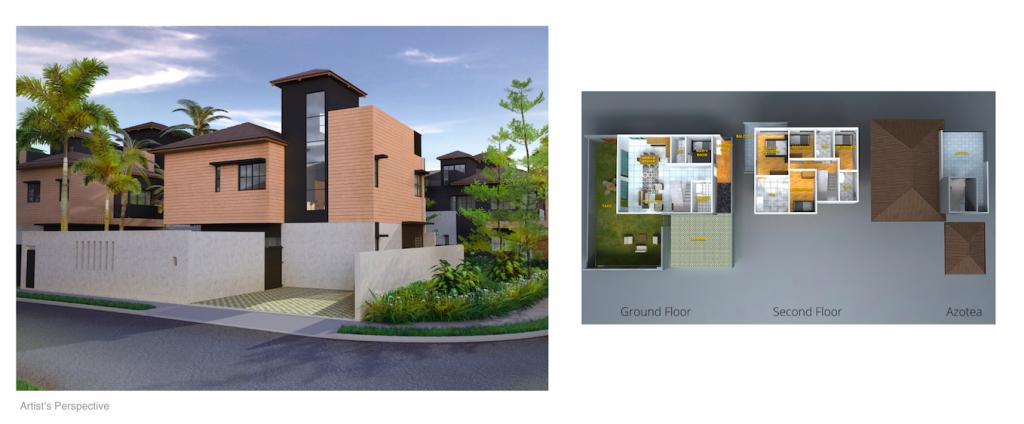 Four Bedroom beach home